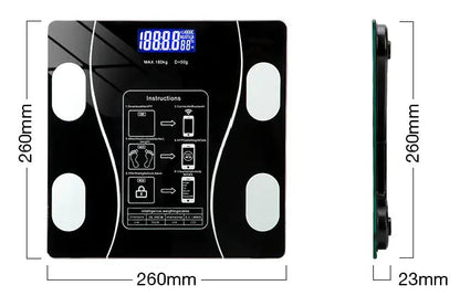 Smart Body Analyzer Scale | Bluetooth Sync & Accurate Tracking