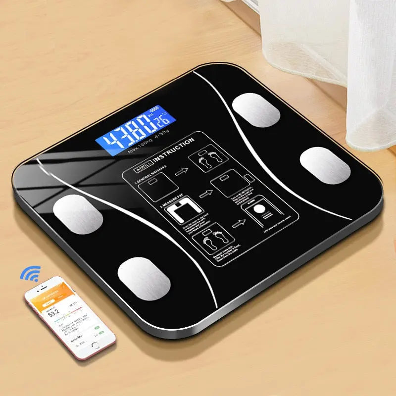 Smart Body Analyzer Scale | Bluetooth Sync & Accurate Tracking