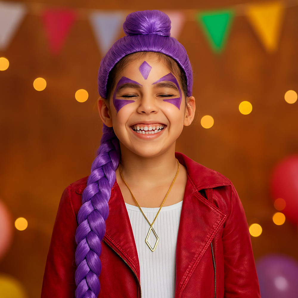 Kids Wig Set for Kpop Hunter Costume