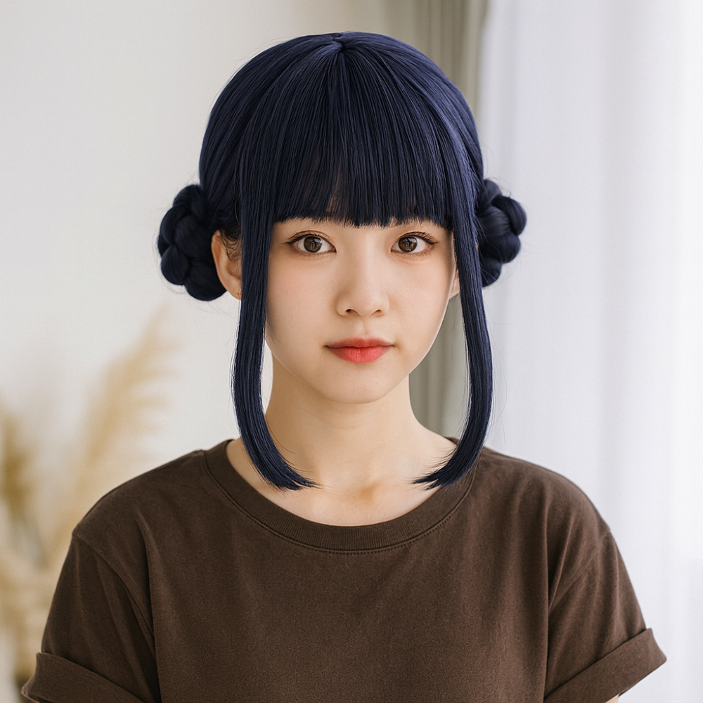 Kids Wig Set for Kpop Hunter Costume