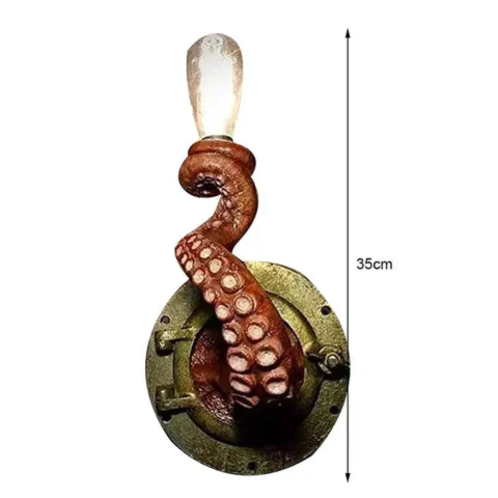 Artistic Wall Lamp in Ocean Tentacle Design for Home Decoration