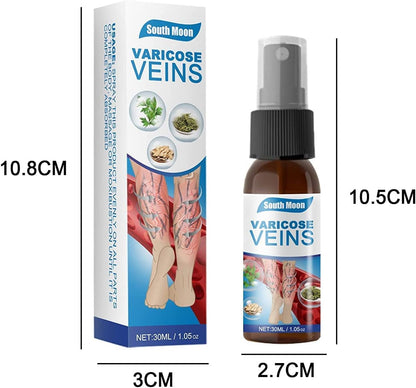 Revitalizing Leg Care Spray | Refreshing & Quick-Absorbing | Non-Greasy Formula (30 ml) – Dual Pack