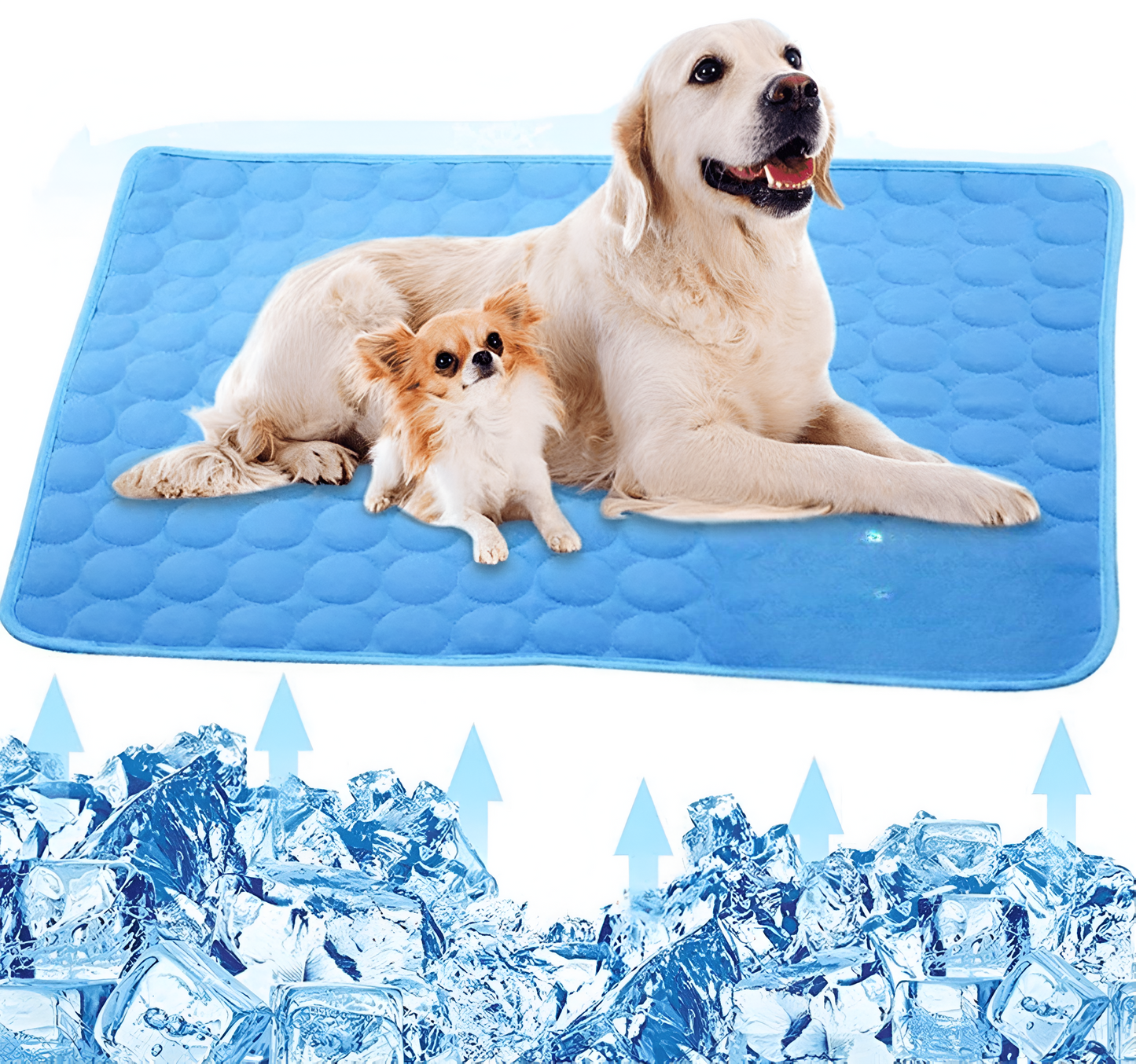 Cooling Mat for Dogs and Cats – Self-Cooling Pet Comfort Mat