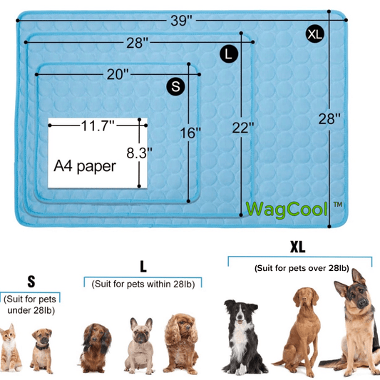 Cooling Mat for Dogs and Cats – Self-Cooling Pet Comfort Mat