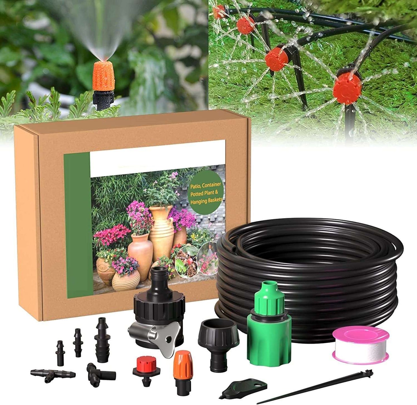 Effortless Watering System | Save Up to 70% Water | Garden & Patio