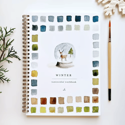 Watercolor Adventure Workbook for Beginners | Step-by-Step Guide | ArtFlow