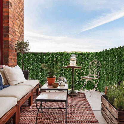 Artificial Leaf Privacy Screen | Weather Resistant & Customizable