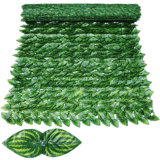 Artificial Leaf Privacy Screen | Weather Resistant & Customizable