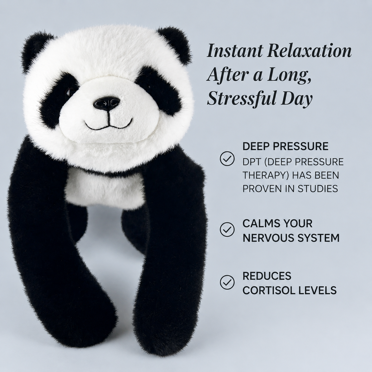 Cuddle Companion | Your Stress-Relief Snuggle Buddy | Ultra-Soft Feel