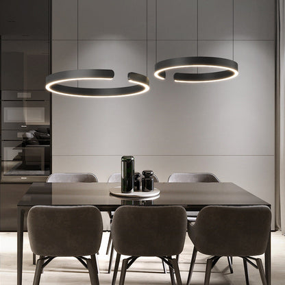 Circular Ceiling Lamp – Contemporary Ring Pendant Light
