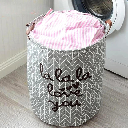 Elegant Foldable Laundry Organizer for Stylish Spaces