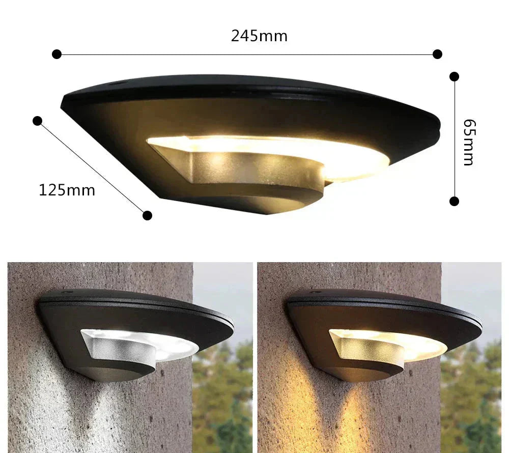 Illuminate Your Outdoors with the EcoBright Wall Light