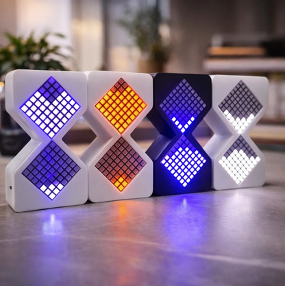 SereneGlow Timer | Tranquil Time Visualization | Flip Control Technology