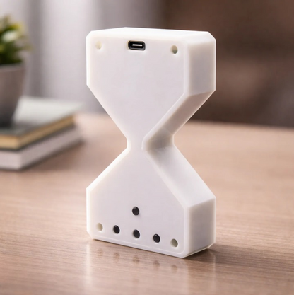 SereneGlow Timer | Tranquil Time Visualization | Flip Control Technology