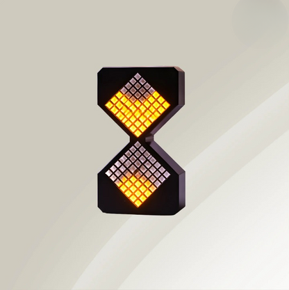 SereneGlow Timer | Tranquil Time Visualization | Flip Control Technology