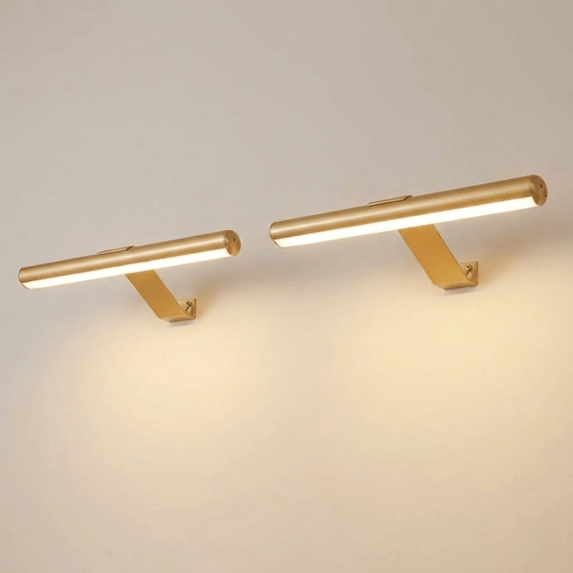 Adjustable Wireless LED Wall Lamp | Rechargeable Metal Finish