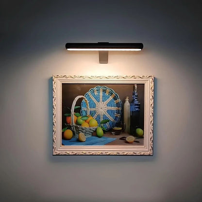 Wireless Wall Light | Adjustable Art Illumination | Rechargeable Metal Design | LumeArt