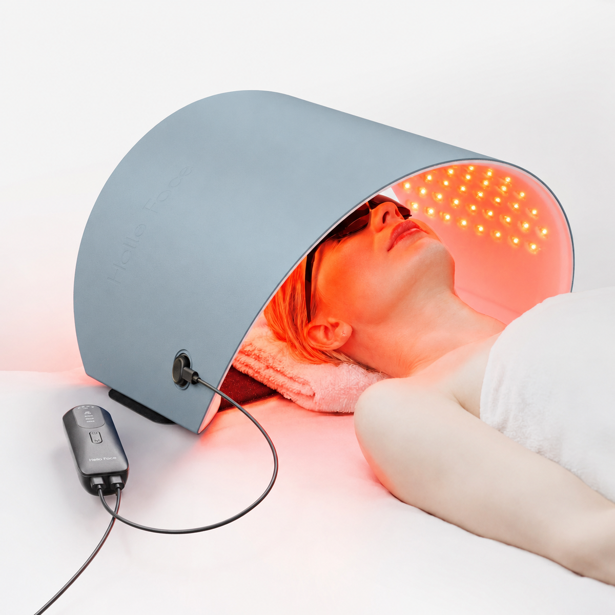 LED Face and Body Mask with 720 Chips | 4 Light Modes in Red, Blue, Amber, Near-Infrared