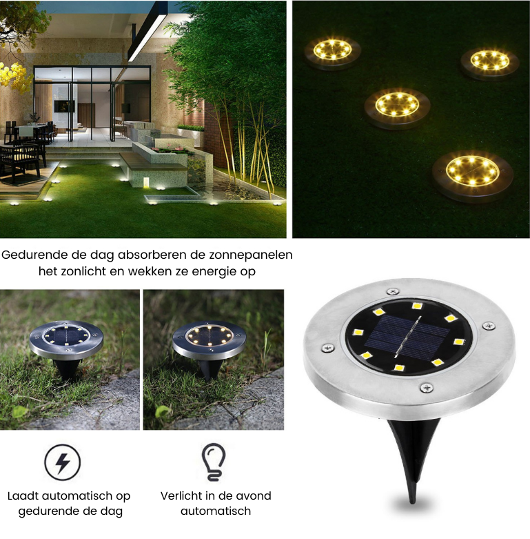 Buy One, Get One Free | Waterproof LED Outdoor Ground Lights