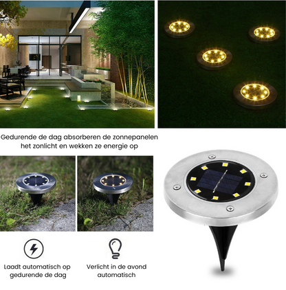 Buy One, Get One Free | Waterproof LED Outdoor Ground Lights