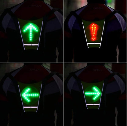 Smart Safety Vest with LED Indicators