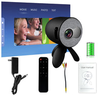 Black With Built-in Battery