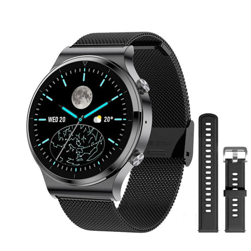 Bluetooth Fitness Smartwatch with Full Touch Screen for Android and iOS