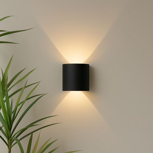 Contemporary Waterproof LED Wall Sconce for Outdoor Up and Down Lighting