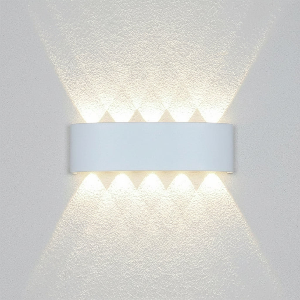 Contemporary Waterproof LED Wall Sconce for Outdoor Up and Down Lighting
