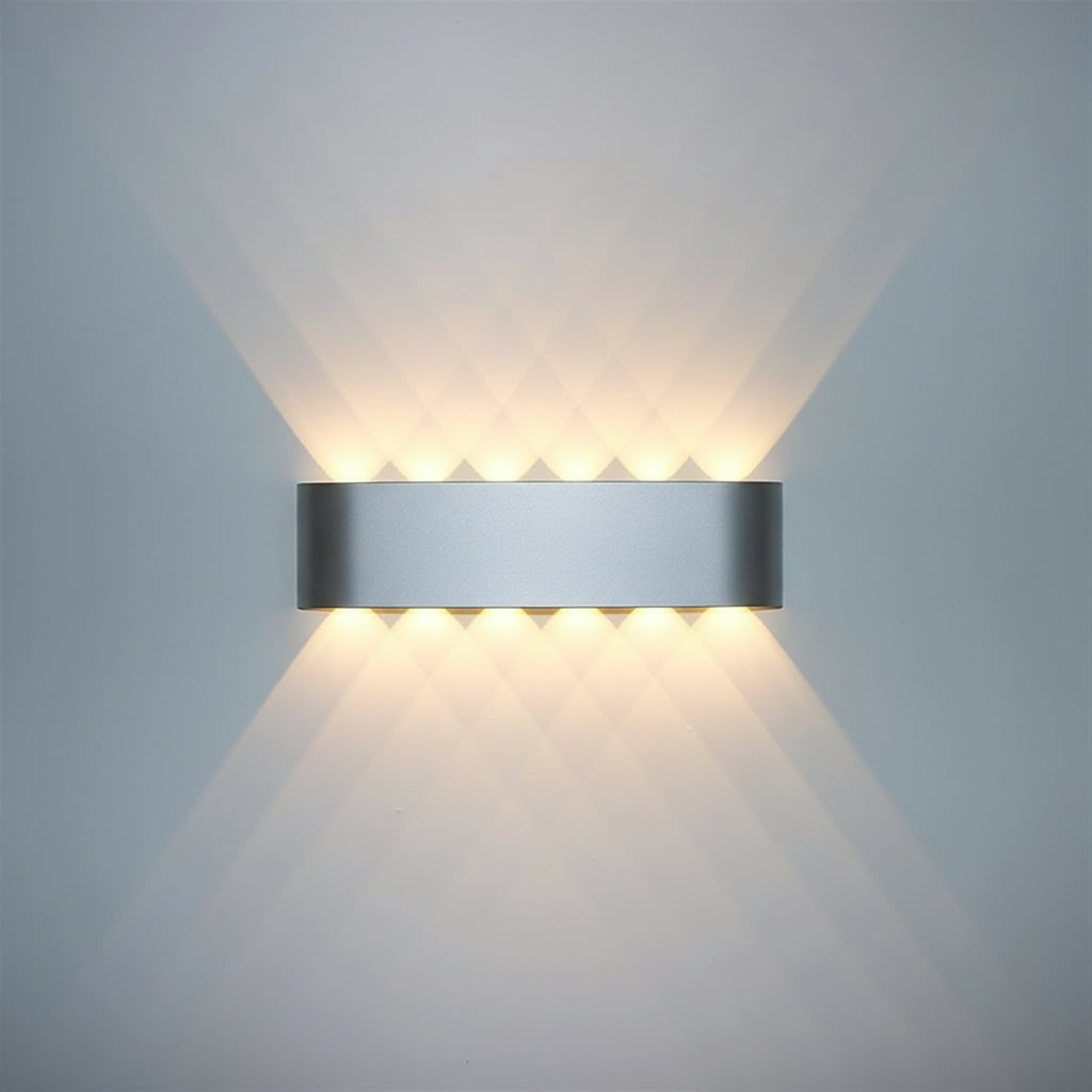 Contemporary Waterproof LED Wall Sconce for Outdoor Up and Down Lighting