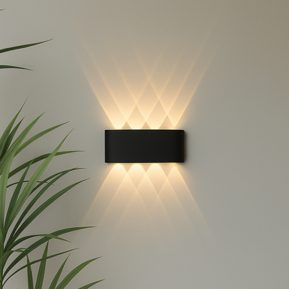 Contemporary Waterproof LED Wall Sconce for Outdoor Up and Down Lighting