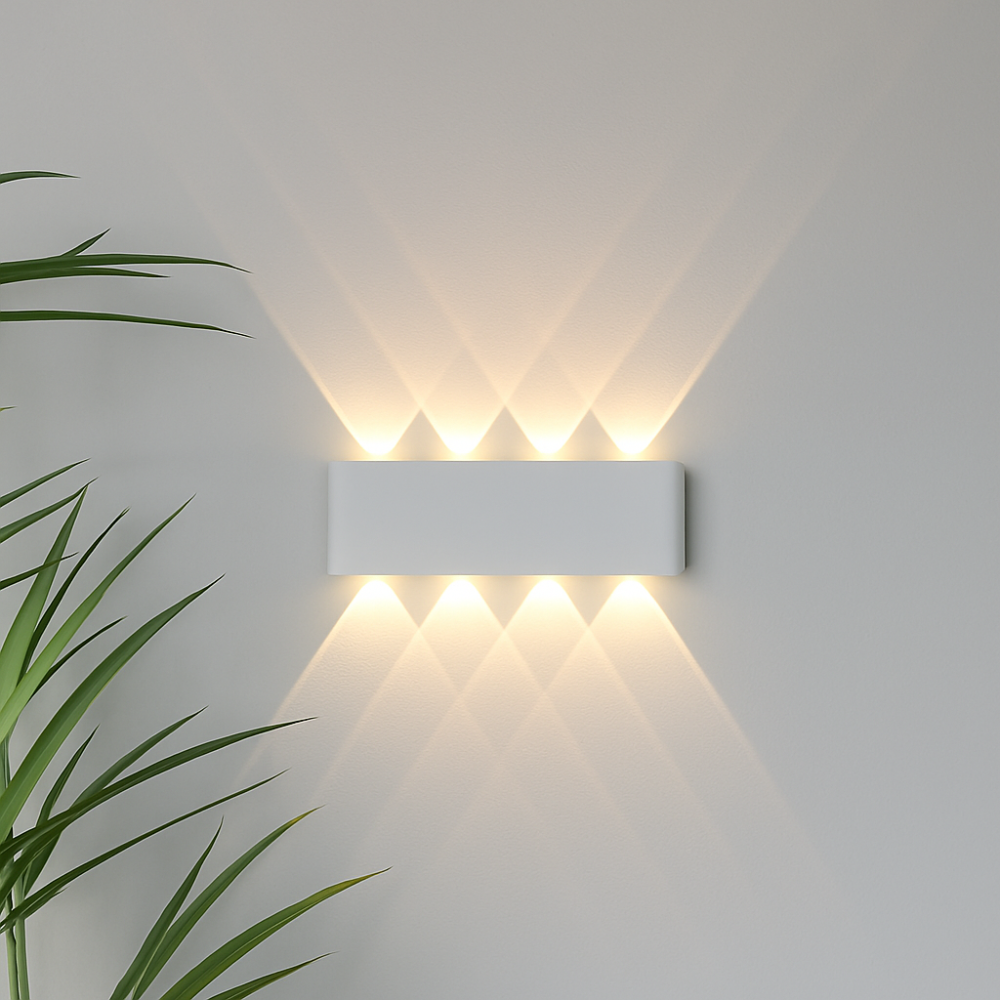 Contemporary Waterproof LED Wall Sconce for Outdoor Up and Down Lighting