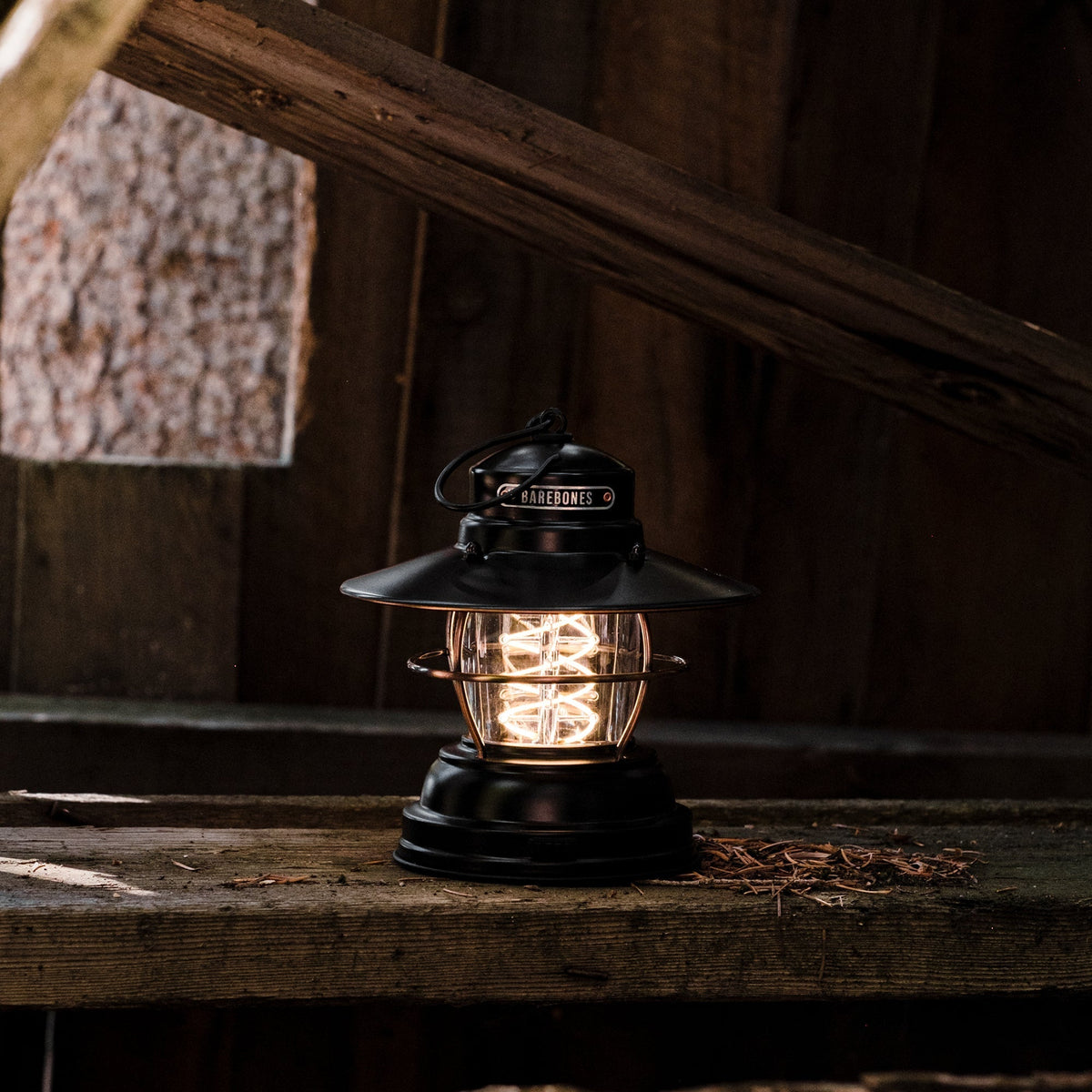 Rustic Radiance Lantern