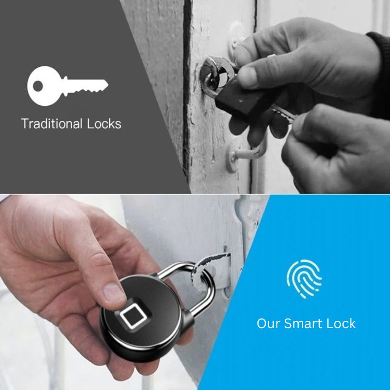 Bluetooth Enabled Fingerprint Lock with Smart Access