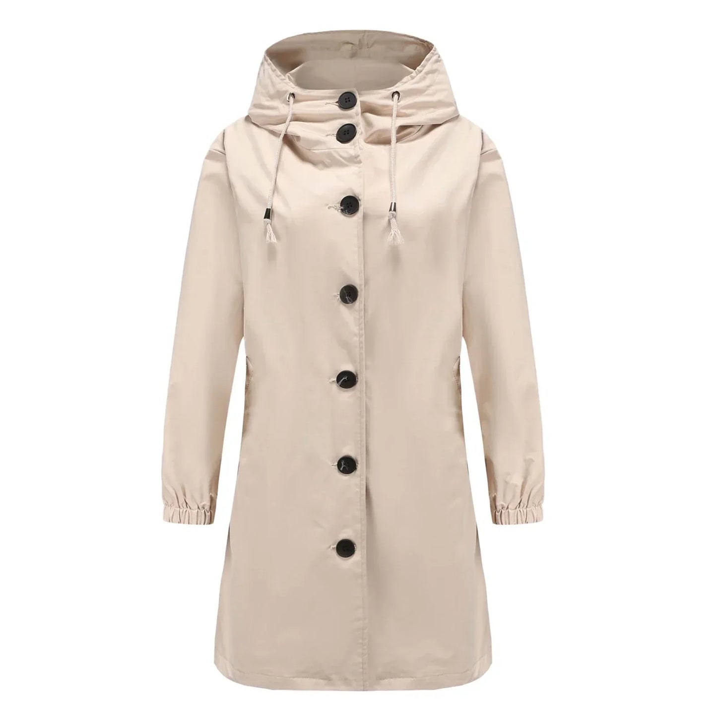 Chic All-Season Raincoat for Effortless Style