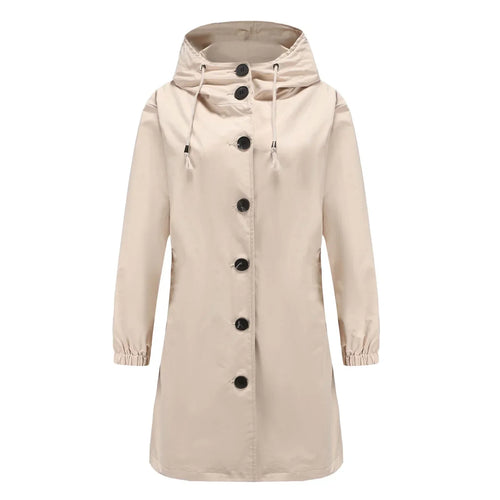 Chic All-Season Raincoat for Effortless Style