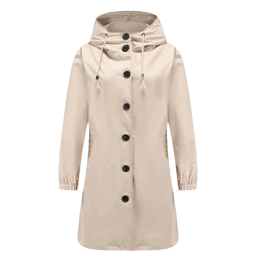Chic All-Season Raincoat for Effortless Style