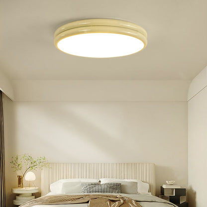 Flush Mount Fixture with Contemporary LED Ceiling Light