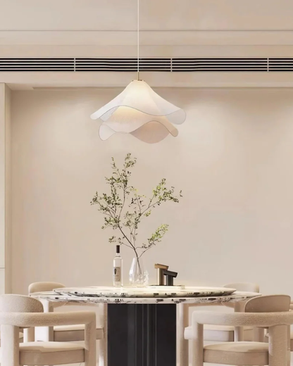Soft Glow Petal Layer Ceiling Pendant Light – Elegant Design