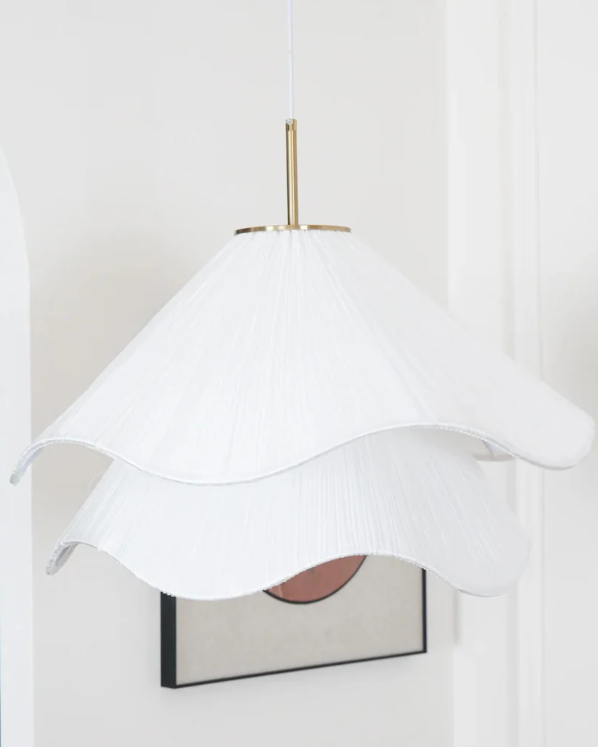 Soft Glow Petal Layer Ceiling Pendant Light – Elegant Design