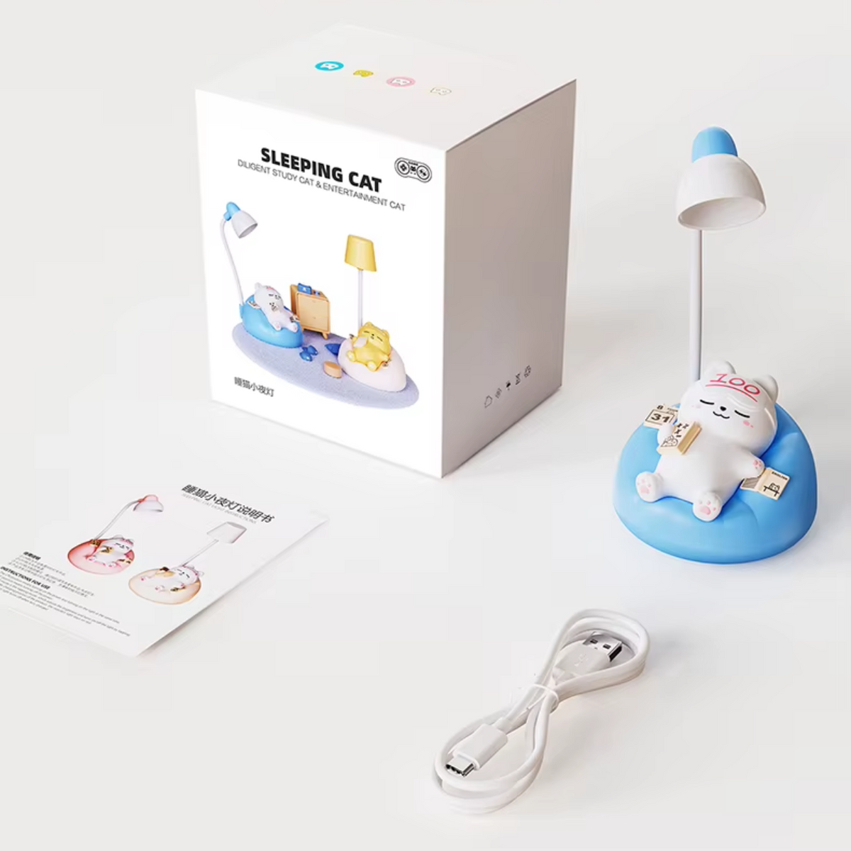 Adorable Cat-Shaped Table Light for Home Decor