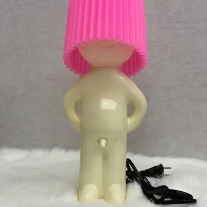 Figurine-Shaped Desk Lamp - Unique Design for Home or Office