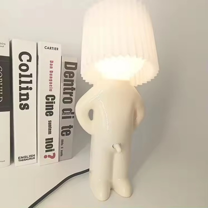 Figurine-Shaped Desk Lamp - Unique Design for Home or Office