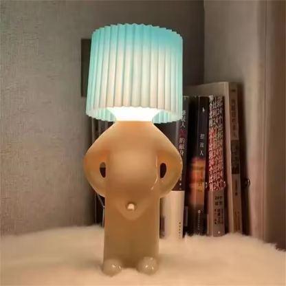 Figurine-Shaped Desk Lamp - Unique Design for Home or Office