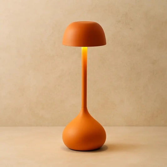 Mushroom-Shaped Desk Lamp with LED Light