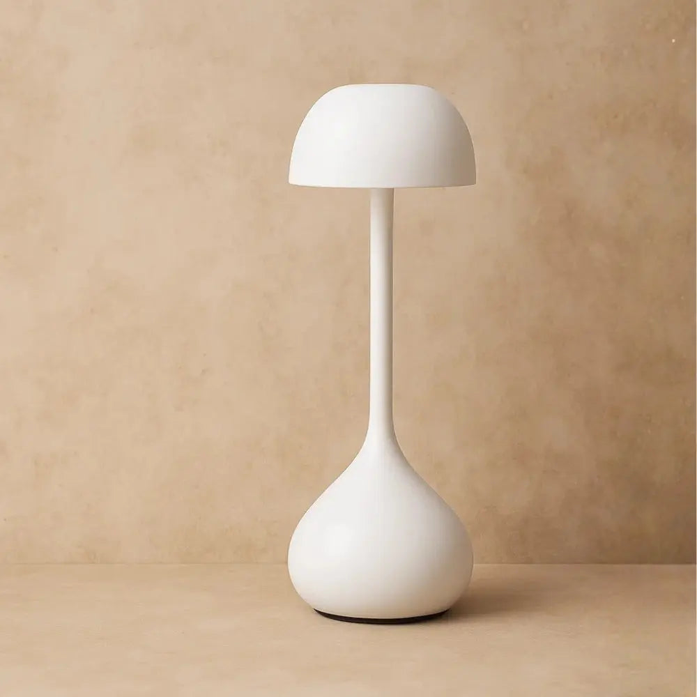 Mushroom-Shaped Desk Lamp with LED Light
