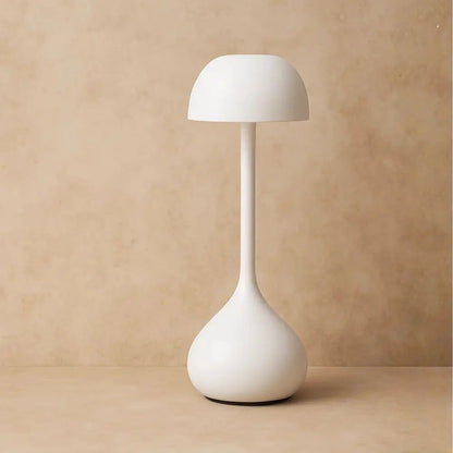 Mushroom-Shaped Desk Lamp with LED Light
