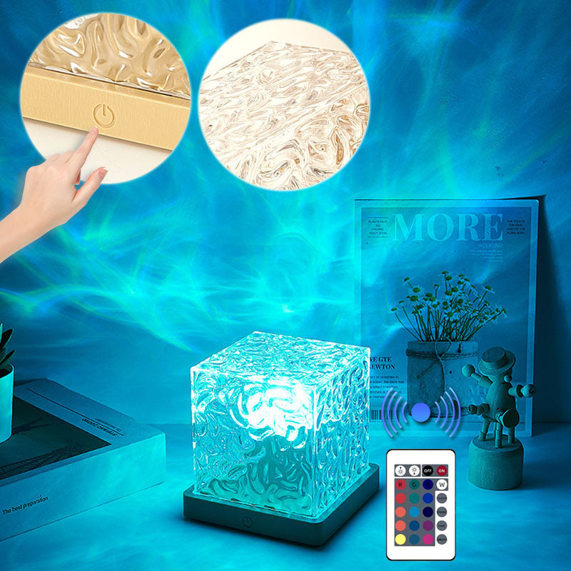 Glow Lamp with Aurora Effect