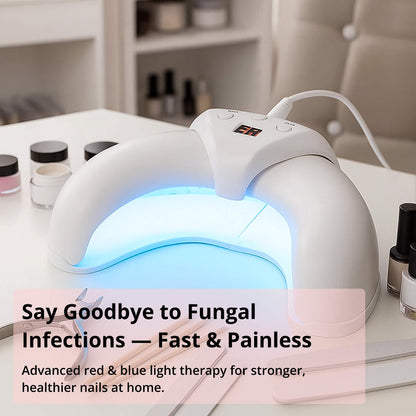 Nail Treatment Device with Laser Technology – Red & Blue Light for Fungal Nails