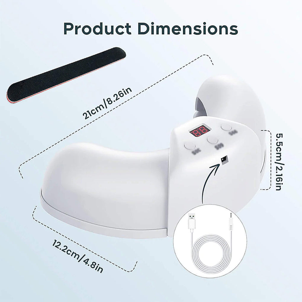Nail Treatment Device with Laser Technology – Red & Blue Light for Fungal Nails